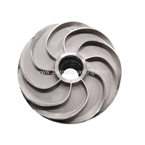 A356-T6 Aluminum precision casting compressor/pump impeller